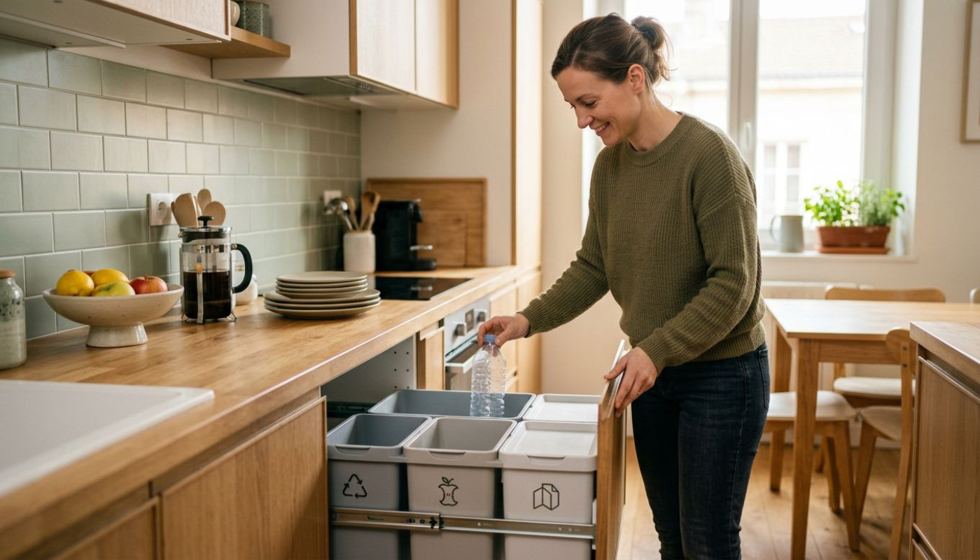 Pourquoi la gestion des déchets commence toujours par un stockage malin